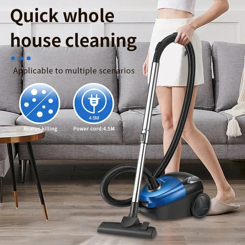 High-Power Dry Wired Vacuum Cleaner