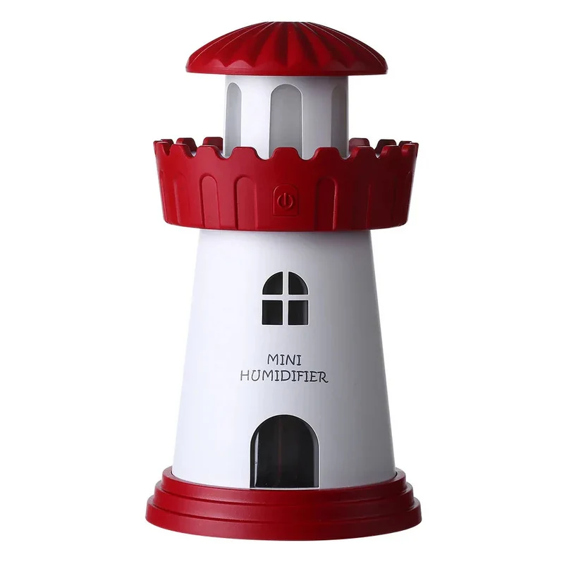 Refreshing Home Household Mini Lighthouse Humidifier