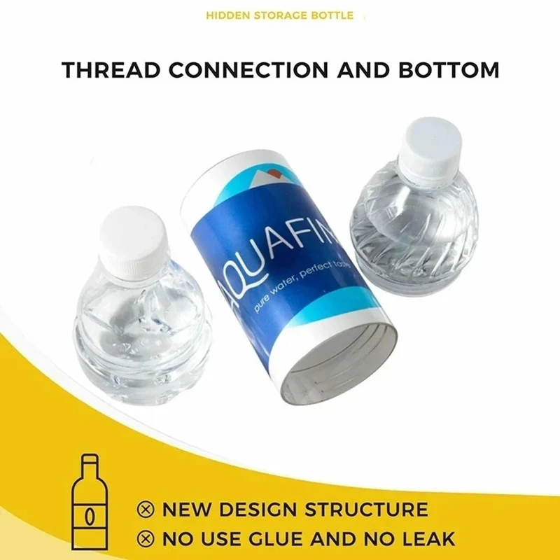 Water Bottle with Hidden Storage