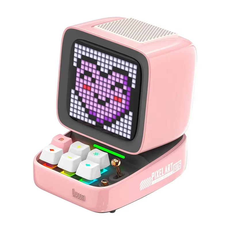 Retro Pixel Art Speaker