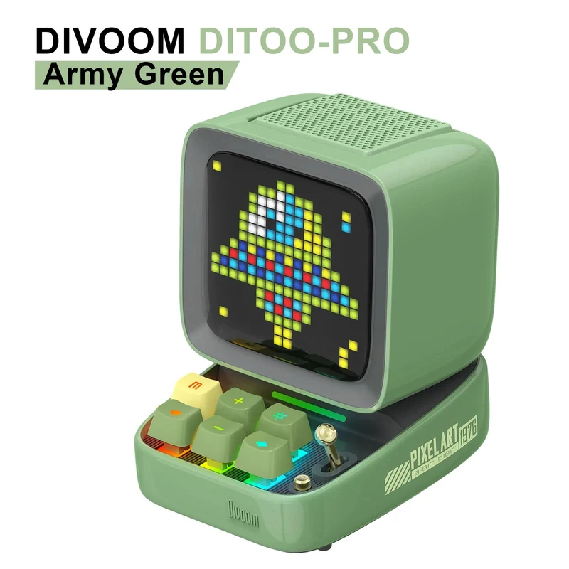 Retro Pixel Art Speaker