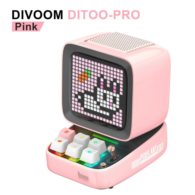Retro Pixel Art Speaker