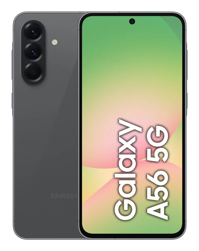 Samsung Galaxy A56 5G, Smartphone con Funzioni intelligenti, Display Super AMOLED 6.7”, 8GB RAM, 128GB, Camera 50MP, Batteria 5.000 mAh, IP67, Awesome Graphite