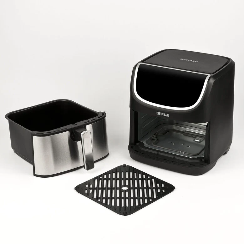 G3 Ferrari G10191 Singolo 8 L 2200 W Friggitrice ad aria calda Nero, Acciaio inox