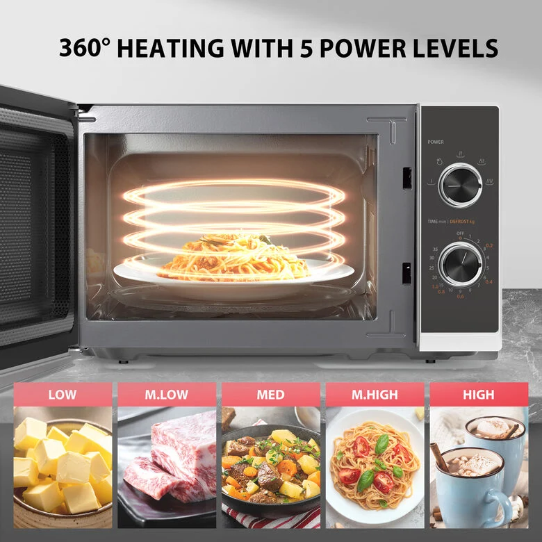 Toshiba MW3-MM20PF(WH) forno a microonde Bianco Solo microonde Superficie piana 20 L 800 W