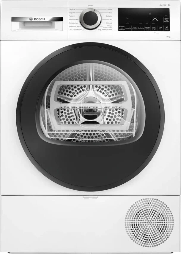 Bosch Avantixx 6 WQG24201IT Serie 6 Asciugatrice a pompa di calore 9 kg Bianco
