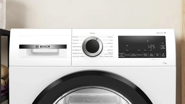 Bosch Avantixx 6 WQG24201IT Serie 6 Asciugatrice a pompa di calore 9 kg Bianco
