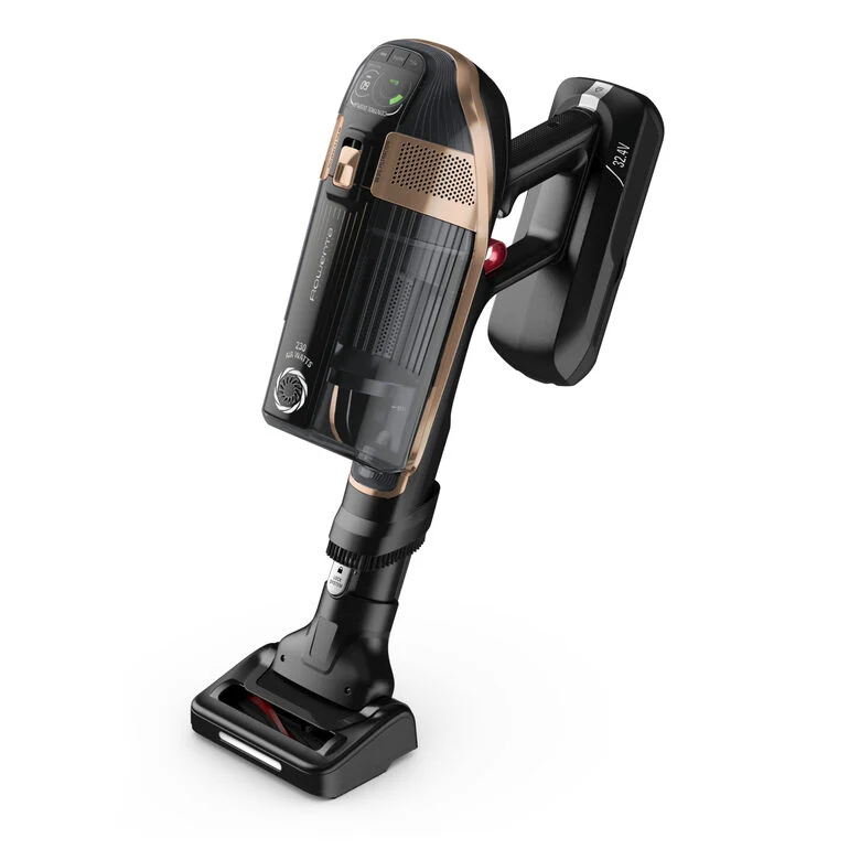 Rowenta X-Force RH99F1 Aspirapolvere a bastone 2 in 1 Batteria Secco HEPA Senza sacchetto 0,9 L Nero, Grigio