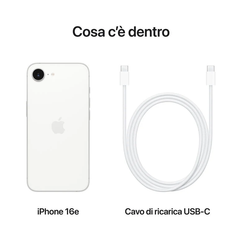 Apple iPhone 16e 128GB Bianco