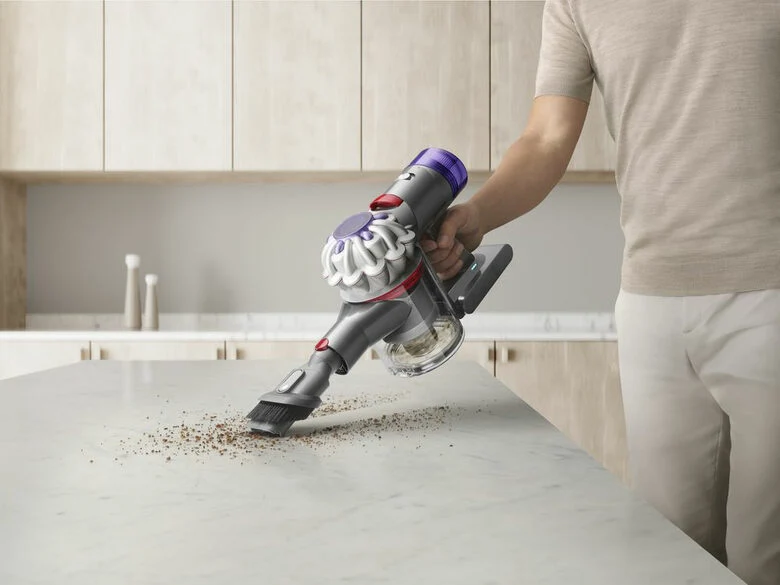 Dyson V8 Advanced aspirapolvere senza filo Nichel/Argento