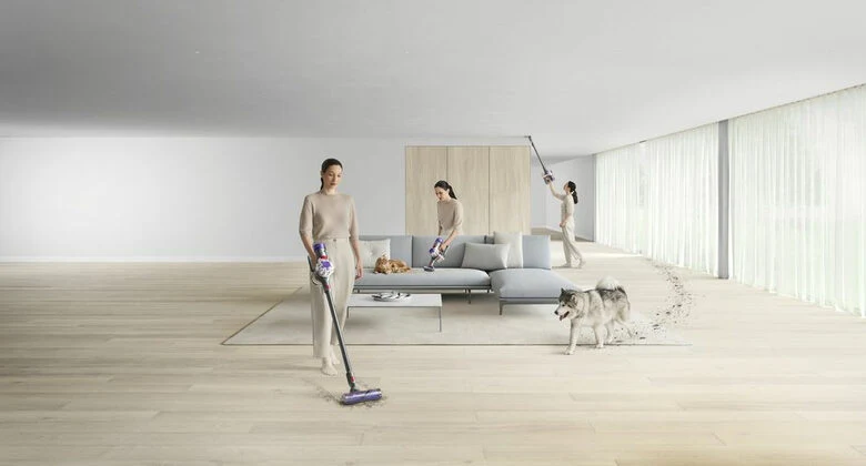 Dyson V8 Advanced aspirapolvere senza filo Nichel/Argento