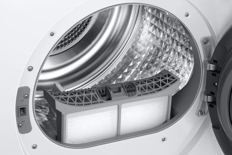Samsung Series 6 DV90DG6845LE asciugatrice Libera installazione Caricamento frontale 9 kg Bianco
