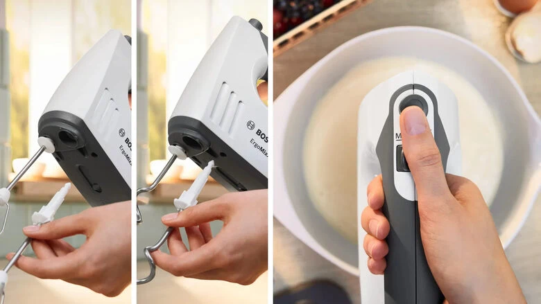 Bosch MFQ37470 sbattitore Sbattitore manuale 750 W Nero, Bianco