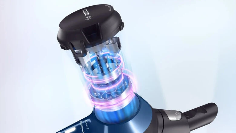 Bosch Serie 6 BCS611P4A Scopa elettrica ricaricabile Unlimited Blu