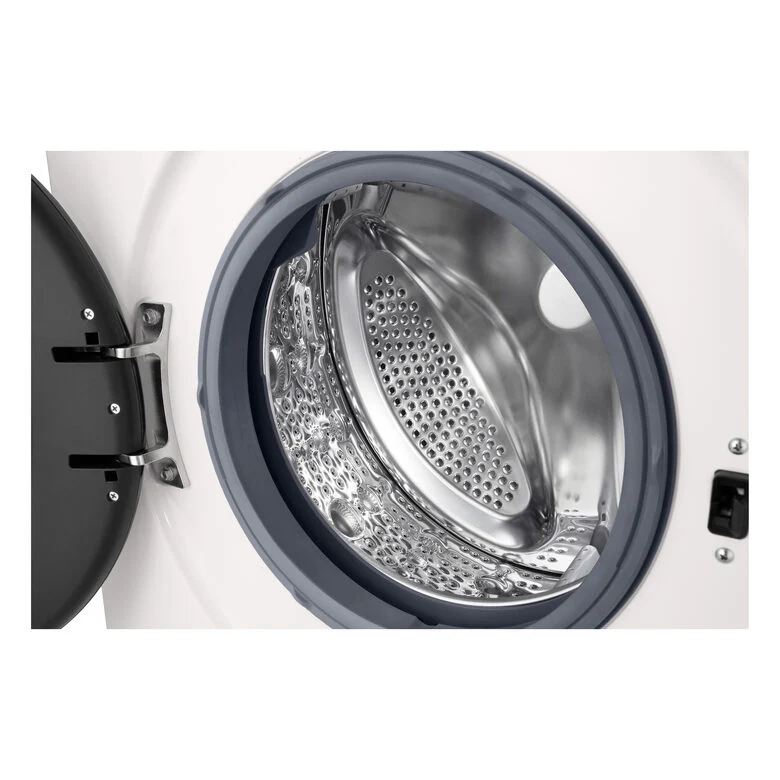 LG F2NX10S7NWB Lavatrice A Libera Installazione 7 Kg, 1200 Giri, Motore Direct Drive Inverter, Filtro Ispezionabile, Classe A, Bianco