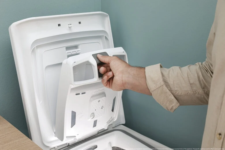 Candy TCA273D2-S ProWash 300 Lavatrice A Libera Installazione A Carica Dall'alto 7 Kg, 1200 Giri, Wi-Fi, 8 Cicli Rapidi, Classe D, Bianco