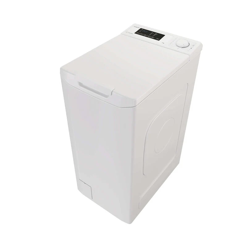 Candy TCA273D2-S ProWash 300 Lavatrice A Libera Installazione A Carica Dall'alto 7 Kg, 1200 Giri, Wi-Fi, 8 Cicli Rapidi, Classe D, Bianco