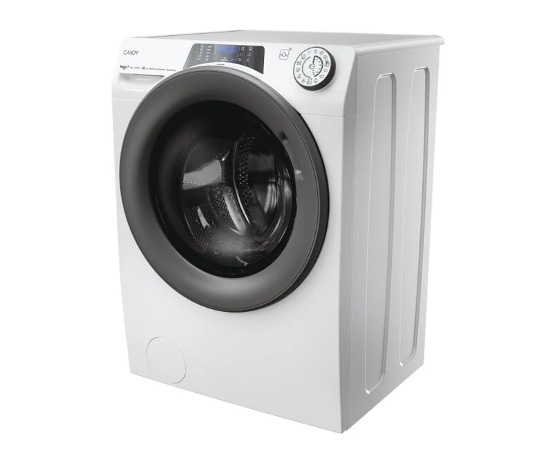 Candy RapidÓ PRO , Lavatrice Carica Frontale 8 KG, 30% più efficente della classe A, 1400 giri, Bianco, Inverter, Vapore, Wi-Fi, RP 486BWMR9/1-S
