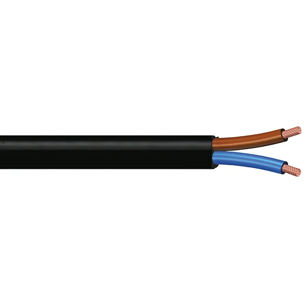 10m Cavo H03vvh2-F 2x0,75 N.