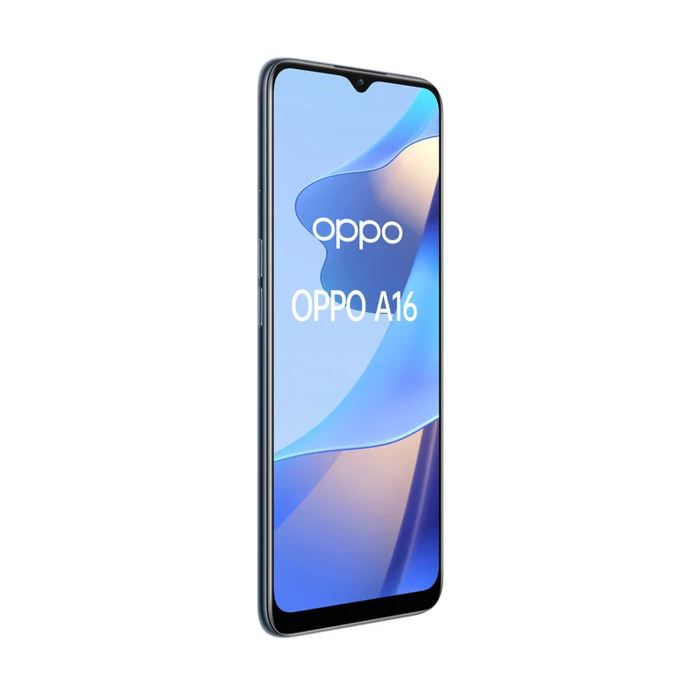 OPPO A16 Smartphone, AI Triple Camera 13+2+2 MP, 6.52” 60HZ Display, 5000mAh, SuperVOOC + Power Saving, RAM 3GB + ROM 32GB expandable, ColorOS11.1, IPX4, [Versione Italiana], Crystal Black