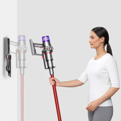 Dyson V11 Absolute Extra aspirapolvere senza filo Nichel, Rosso Senza sacchetto