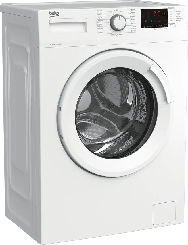 Beko WUX61032W-IT lavatrice Caricamento frontale 6 kg 1000 Giri/min E Bianco