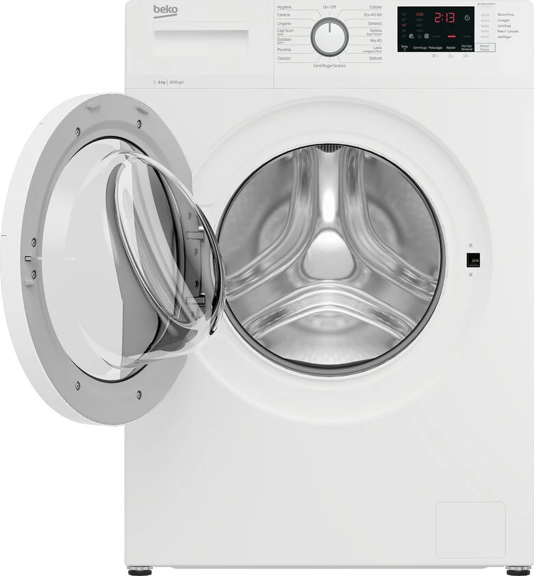 Beko WUX61032W-IT lavatrice Caricamento frontale 6 kg 1000 Giri/min E Bianco