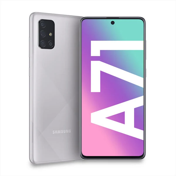 Samsung Galaxy A71 SM-A715F 17 cm (6.7") Doppia SIM 4G USB tipo-C 6 GB 128 GB 4500 mAh Argento