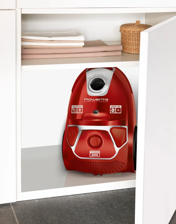 Rowenta Compact Power RO3953 aspirapolvere a traino 3 L A cilindro Secco 750 W Sacchetto per la polvere