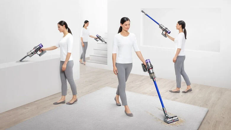 Dyson V11 Absolute Extra Pro Blu, Nichel Senza sacchetto