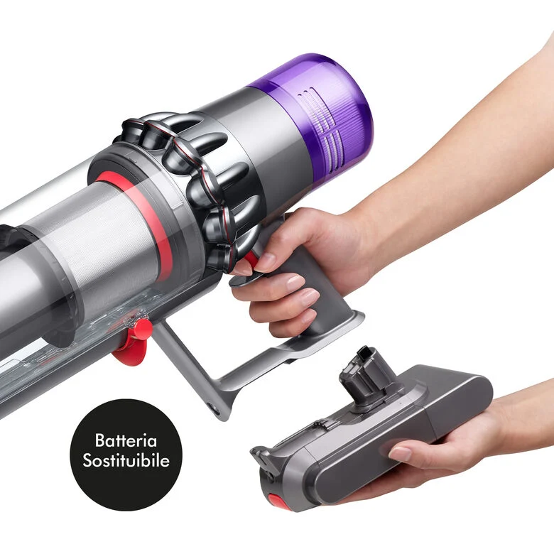 Dyson V11 Absolute Extra Pro Blu, Nichel Senza sacchetto