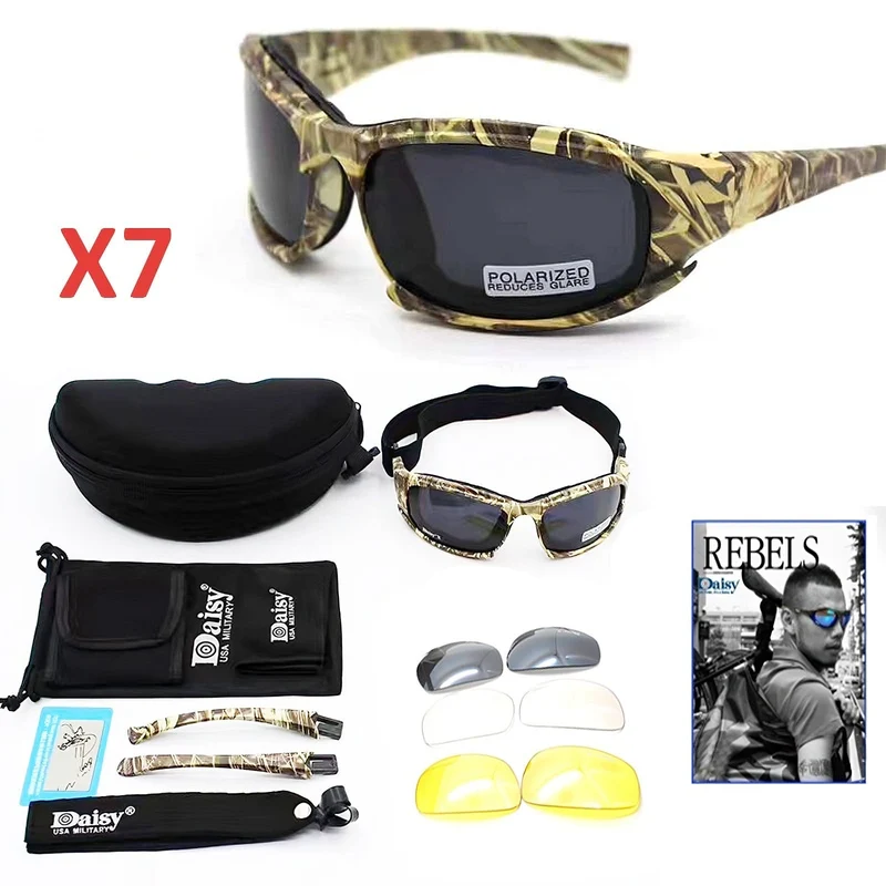 Photochromic Tactical Polarized Sunglasses