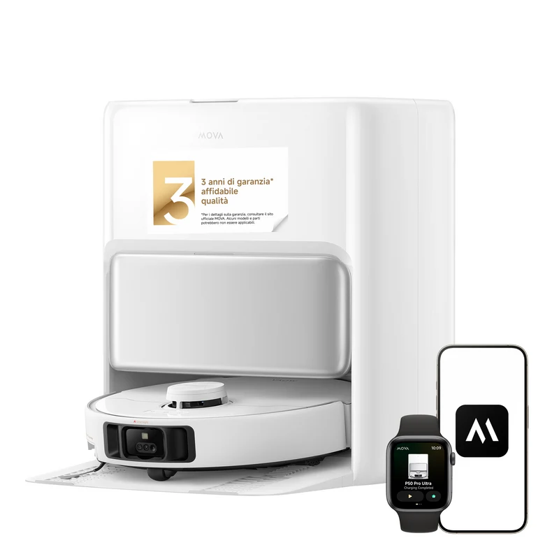 Dreame MOVA P50 Pro Ultra Robot aspirapolvere