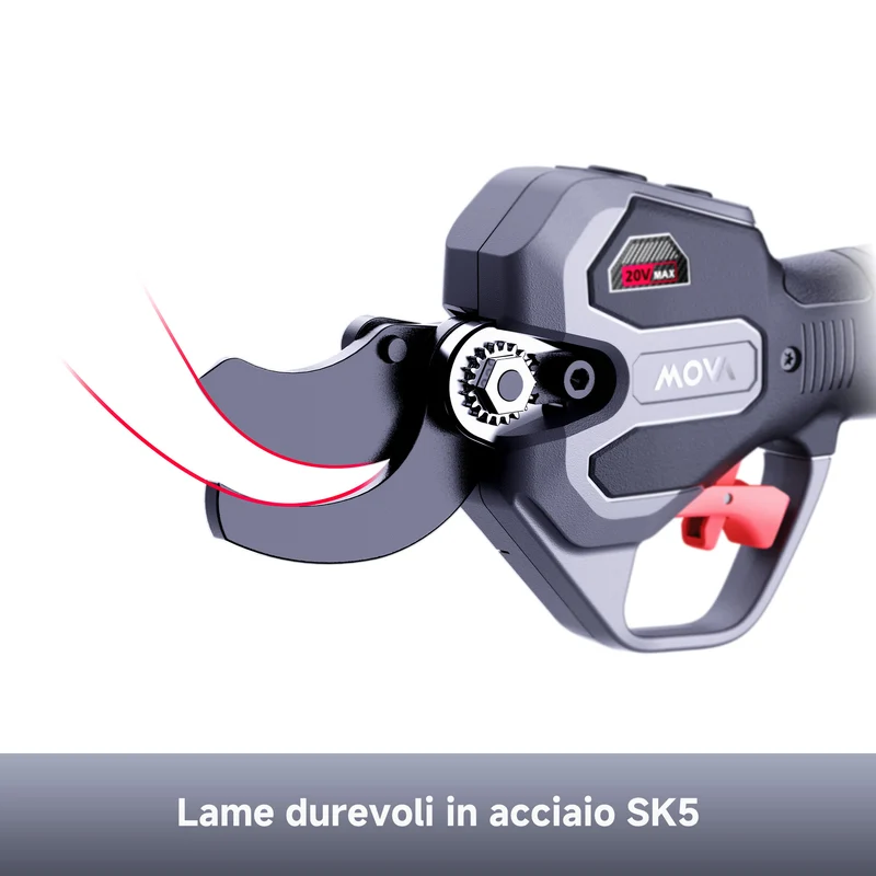 MOVA Forbici da potatura brushless 38 mm cm 20 V