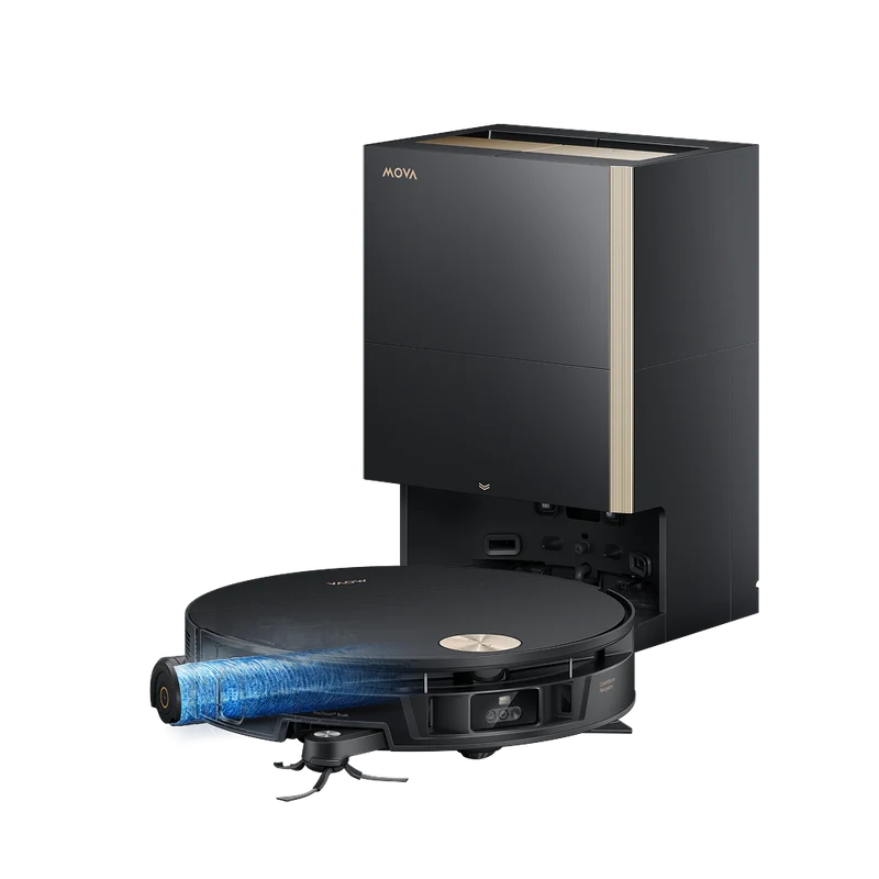 Dreame MOVA S70 Ultra Roller Robot Aspirapolvere Nero
