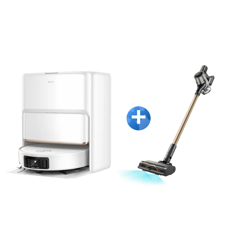 MOVA Z60 Ultra Roller Complete Robot aspirapolvere + S5 Sense