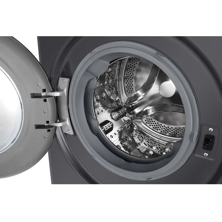 LG F4R5011TSMB Lavatrice 11kg AI DD, Classe A-10%, 1400 giri, TurboWash, Vapore