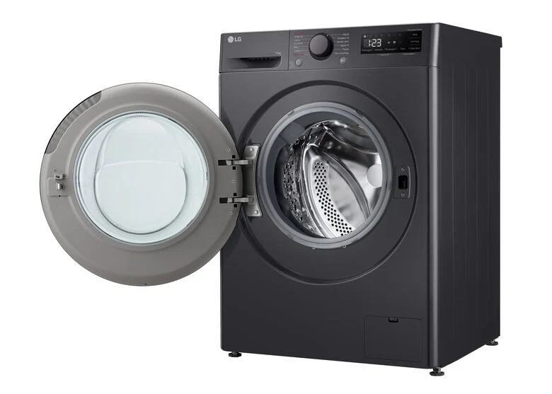 LG F4R5011TSMB Lavatrice 11kg AI DD, Classe A-10%, 1400 giri, TurboWash, Vapore