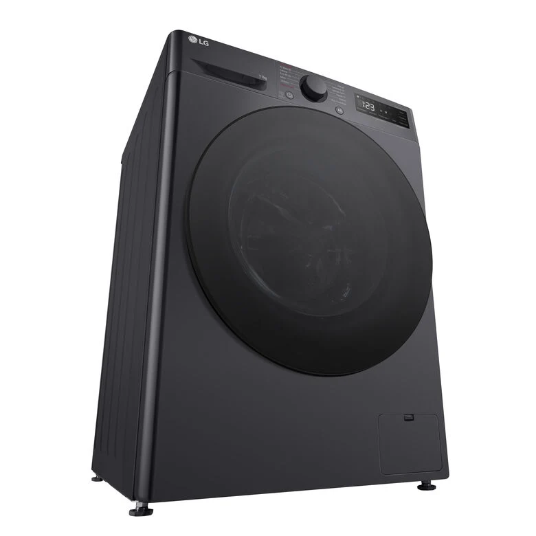 LG F4R5011TSMB Lavatrice 11kg AI DD, Classe A-10%, 1400 giri, TurboWash, Vapore
