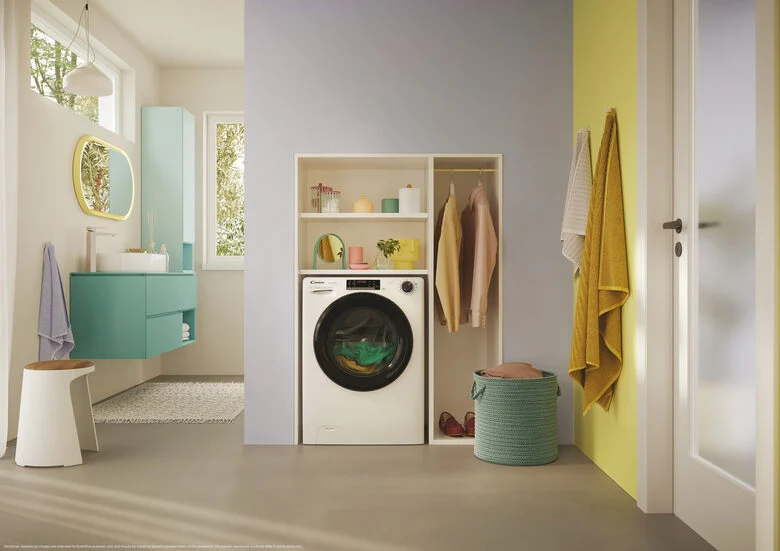 Candy CSO4136TWMB5-S Lavatrice A Libera Installazione 13 Kg, 1400 Giri, Smart Pro Inverter, Easy Iron Plus, Quick&Clean, Classe A, Bianco