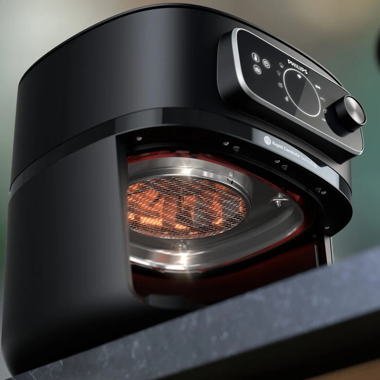 Philips 7000 series HD9876/90 Airfryer, 8.3L, Friggitrice 22-in-1, App per ricette