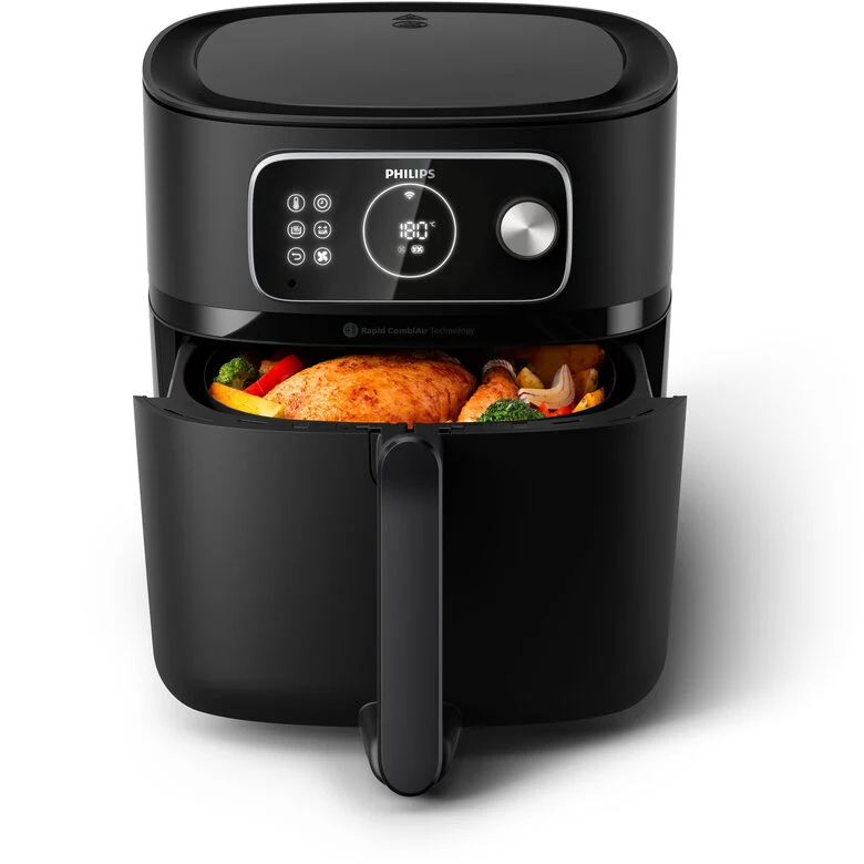 Philips 7000 series HD9876/90 Airfryer, 8.3L, Friggitrice 22-in-1, App per ricette
