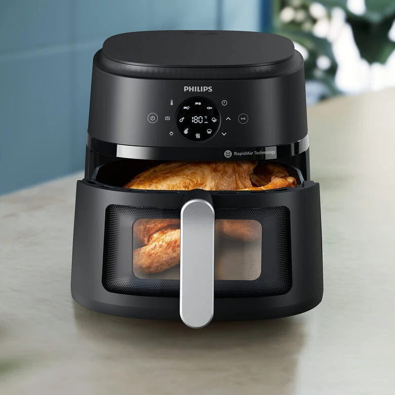 Philips 2000 series NA231/00 Airfryer 6.2 L, Friggitrice 13 in 1, App ricettario