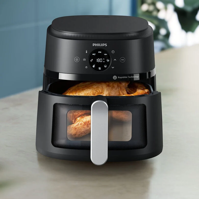 Philips 2000 series NA231/00 Airfryer 6.2 L, Friggitrice 13 in 1, App ricettario