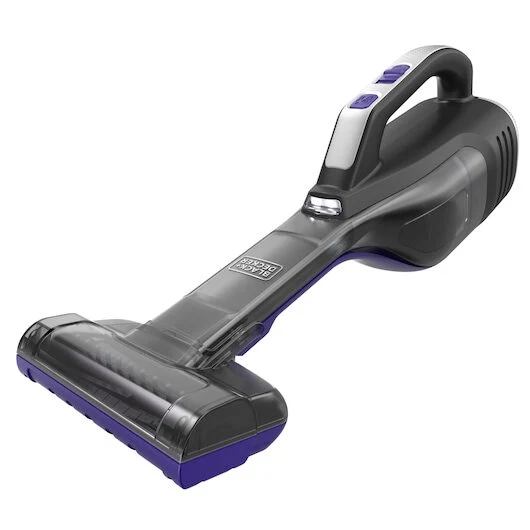 Black & Decker DVD320BP aspirapolvere senza filo Nero Senza sacchetto