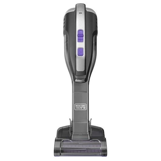 Black & Decker DVD320BP aspirapolvere senza filo Nero Senza sacchetto