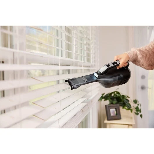 Black & Decker DVD320J-QW aspirapolvere senza filo Nero Senza sacchetto