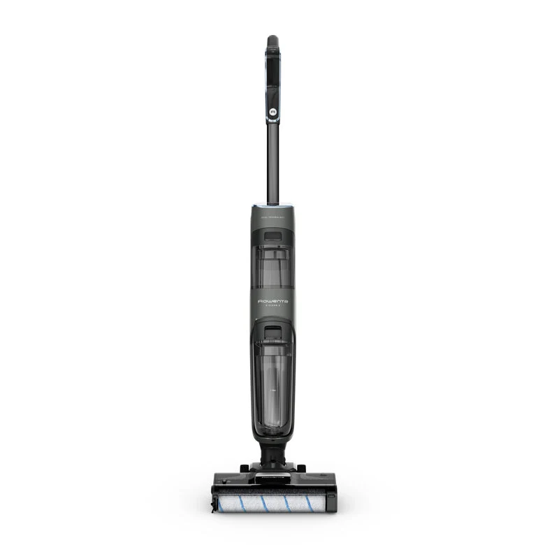 Rowenta X-Clean 4 , Lavapavimenti Senza Fili con Auto-Propulsione e Rilevazione Automatica dello Sporco, Doppio Serbatoio e Sistema di Autopulizia, Autonomia 50' per Tutti i Tipi di Paviment