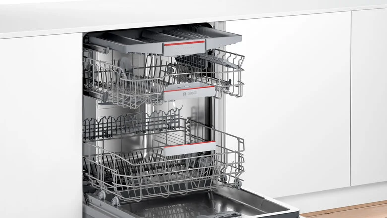 Bosch Serie 4 SMV4HCX20E Lavastoviglie da incasso a scomparsa totale 60 cm Classe D