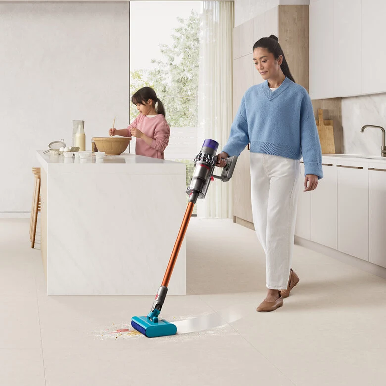 Dyson V10 Submarine Aspirapolvere a bastone 2 in 1 Batteria Secco e bagnato Senza sacchetto 0,76 L Rame, Grigio
